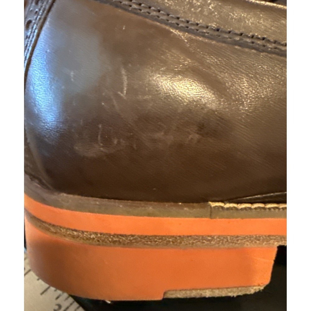 Cole Haan Mens Size 12‎ M Tassels Loafers Brown Leather Shoes Preppy Office - Picture 12 of 14
